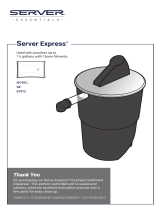 Server 07973 Ketchup Pump User guide