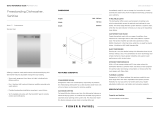 Fisher & Paykel DW60FC4X2 User guide