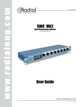 Radial Engineering SW8 User guide