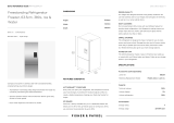Fisher & Paykel RF402BRPUX7 User guide