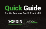 Sordin Supreme Pro-X, Pro-X LED Head Phone User guide