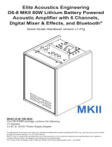 Elite Acoustics D6-8 MKII User guide