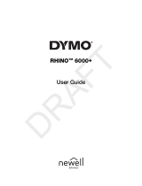 Dymo RHINO 6000 User guide