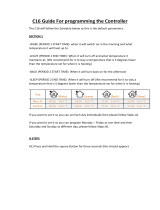 klima C16 User guide