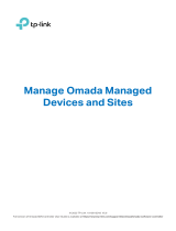 TP-LINK tp-link Manage Omada Managed Devices and Sites User guide