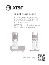 AT&T EL51103 User guide