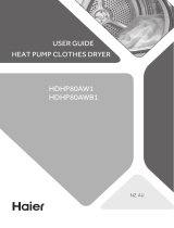 Haier HDHP80AW1 User guide