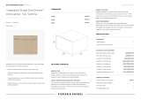 Fisher & Paykel DD60STI9 User guide