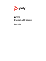 Poly BT600 User guide