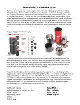 Cafflano Classic User guide