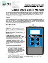 Lauper Instruments Gilian 5000 User guide