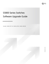 FS s5800 series User guide