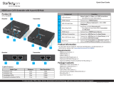StarTech com ST121USBHD User guide