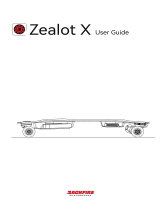 Backfire Zealot X Belt Drive Electric Skateboard User guide