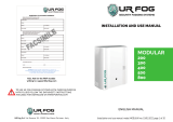 UR FOG MODULAR Series User guide