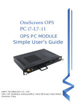 JWIPC i7-L7-11 OneScreen OPS PC Module User guide