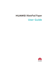 Huawei MatePad User guide