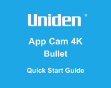 Uniden App Cam 4K Bullet Camera User guide