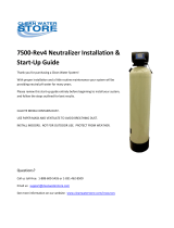 CLEAN WATER STORE 7500-REV4 User guide