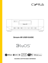 Cyrus Stream-XR User guide