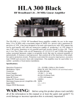 RM Italy HLA 300 User guide