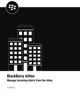 Blackberry AtHoc User guide