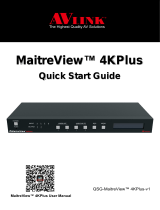 AV:Link MaitreView 4KPlus User guide