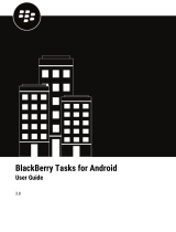 Blackberry Tasks User guide