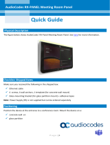 AudioCodes RX-PANEL User guide