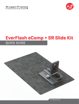 K2 Systems K2-systems 4000015 EverFlash eComp + SR Slide Kit User guide