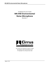 Cirrus MK 440 User guide