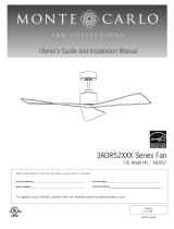 Monte Carlo3ADR52XXX Series Ceiling Fan