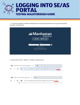 Manhattan SE AS Portal Testing Walkthrough User guide
