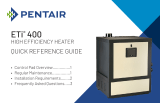 Pentair ETi 400 High Efficiency Heater User guide