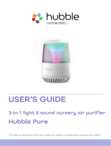 hubblePure 3-In-1 Light and Sound Nursery Air Purifier