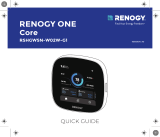 Renogy RSHGWSN-W02W-G1 ONE Core Energy Monitoring and Smart Living Center User guide