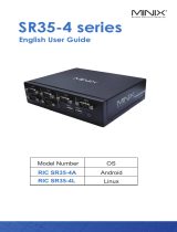 Minix SR35-4 Series Industrial PC Digital Signage Player User guide
