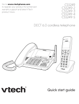 VTech CS5249 User guide