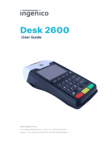 Ingenico Desk 2600 User guide