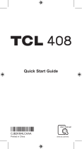 TCL 408 User guide