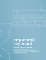 R-Go R-Go RGOCO USWDBL Compact Break Ergonomic Keyboard User guide