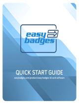 easy badges ID Card User guide