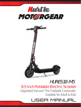 Hurtle 8.5 Inch Foldable Electric Scooter User manual