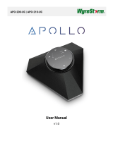Wyrestorm APOLLO APO-210-UC User manual
