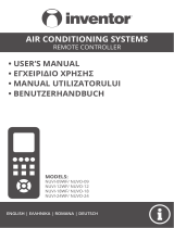 InventorΝUVI-09WF Air Conditioning Systems Remote Controller