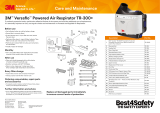 3M Versaflo Powered Air Respirator TR-300+ User manual
