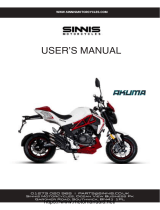 SINNIS MOTORCYCLES Akuma Two Real Small-Wheel Rivals User manual