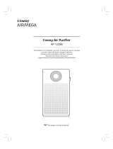Coway AP-1220B Air Purifier User manual