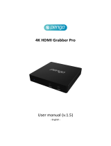 PENGO 4K HDMI Grabber Pro User manual
