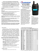 Wouxun KG-916 GMRS User manual